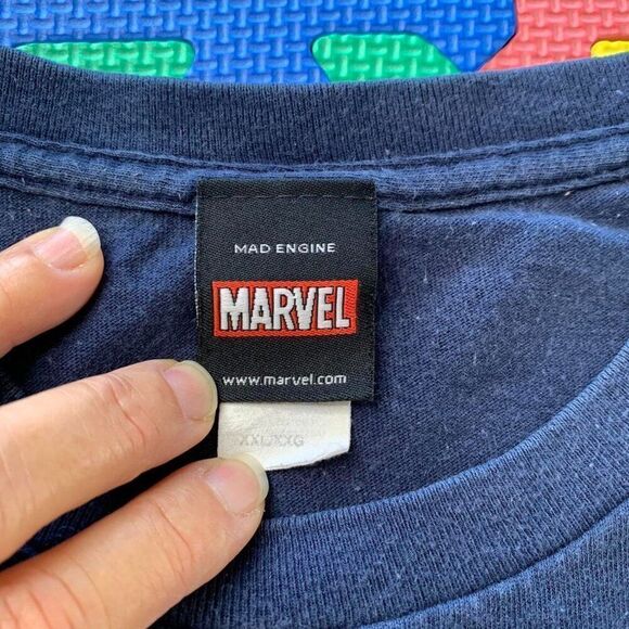 Marvel Mad Engine Captain America shield t-shirt short sleeve men's size XXL - Picture 3 of 4